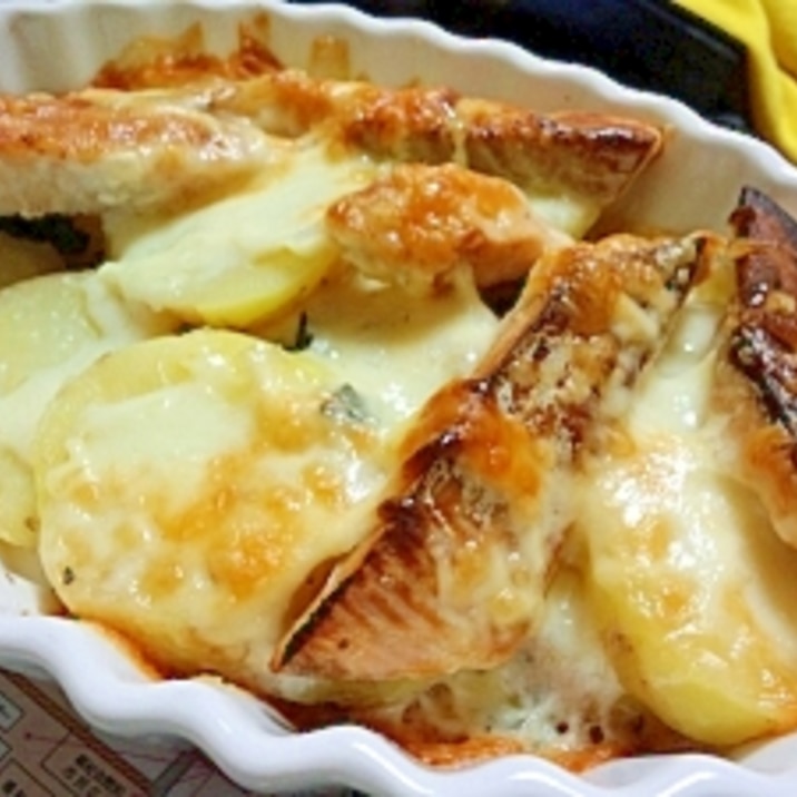 簡単 鮭とポテトのマヨネーズチーズ焼き レシピ 作り方 By こまち こまち 楽天レシピ 簡単 鮭とポテトのマヨネーズチーズ焼き レシピ 作り方 By こまち こまち 楽天レシピ